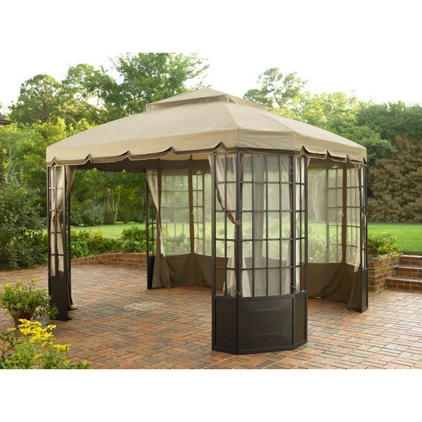 Sunjoy Replacement Canopy (Deluxe) for Bay Window Gazebo Wayfair